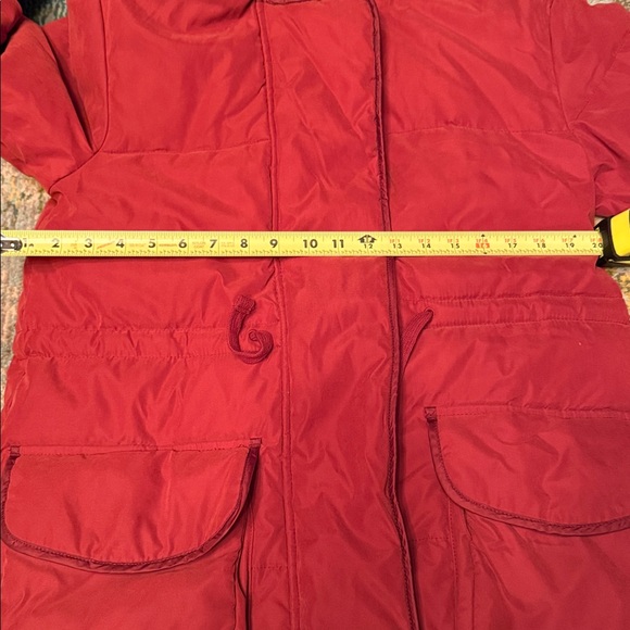 Abercrombie and Fitch puffer coat with faux fur collar - Picture 7 of 8